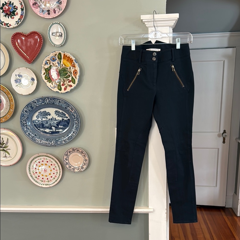 Veronica Beard Ellie Jodhpur High Rise Skinny Riding Pants